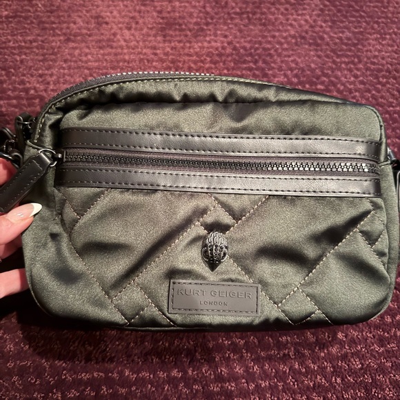 Kurt Geiger Black Quilted Men's Bag - Picture 1 of 6